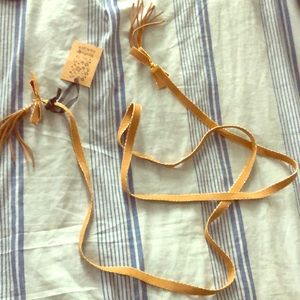 Camel color belt never worn